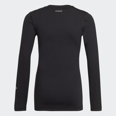 Jungen Sportswear AEROREADY Longsleeve Schwarz