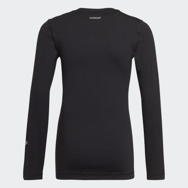 T-shirt AEROREADY Long Sleeve Noir Garçons Sportswear
