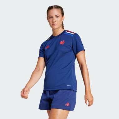 France Rugby Home Supporter T-skjorte