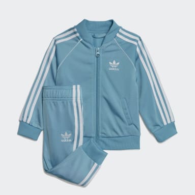 Děti Originals modrá Sportovní souprava Adicolor SST