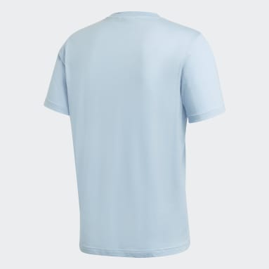 Männer Originals Trefoil T-Shirt Blau