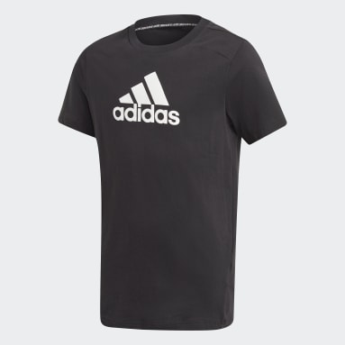 Camiseta Logo Negro Niño Sportswear