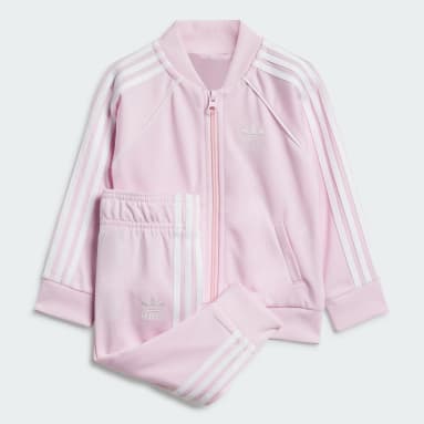 Infants Originals Pink Adicolor SST Track Suit