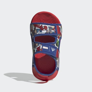 Deti Sportswear červená Sandále adidas x Marvel AltaSwim Super Hero Adventures
