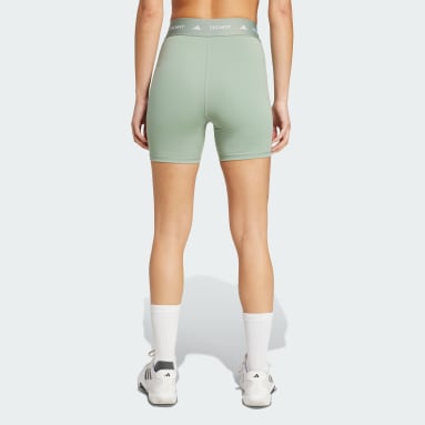 Women Gym & Training Green TECHFIT Short Leggings