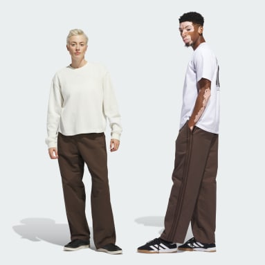 Originals 3-Streifen Skate Chino Braun