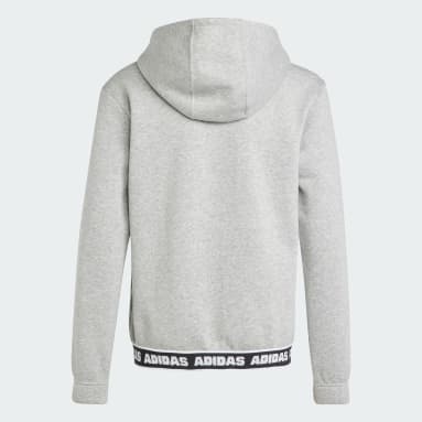 Mädchen Sportswear International Girls' Day Kids Kapuzenjacke Grau