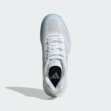 Women Netball White Forcebounce 2.0 Volleyball Shoes