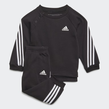 Børn Sportswear Sort Future Icons 3-Stripes joggingdragt