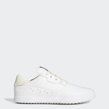남성 Golf White 아디크로스 레트로 그린