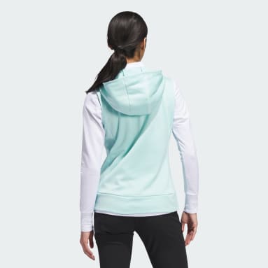 Giacca senza maniche COLD.RDY Full-Zip Turchese Donna Golf