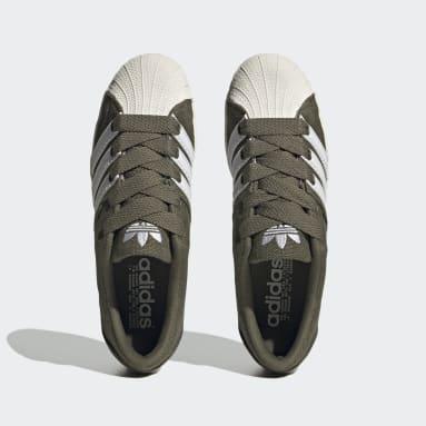 Chaussure Superstar Supermodified vert Hommes Originals