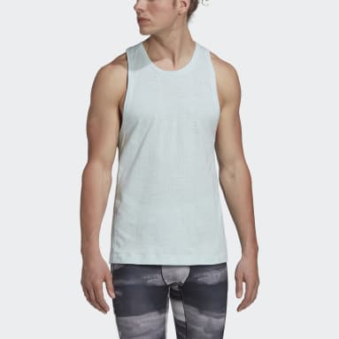 Musculosa de Entrenamiento Yoga Azul Hombre Training