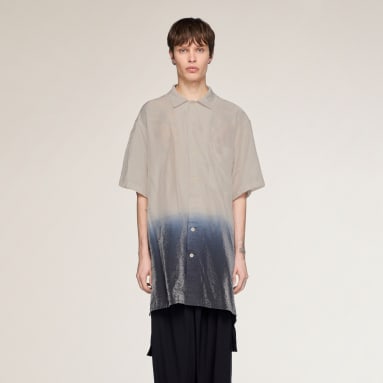 เสื้อเชิ้ตตัวยาวแขนสั้น Y-3 DIP DYE