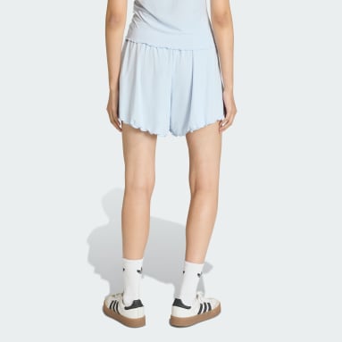 ESSENTIALS SCALLOPED EDGE SHORTS