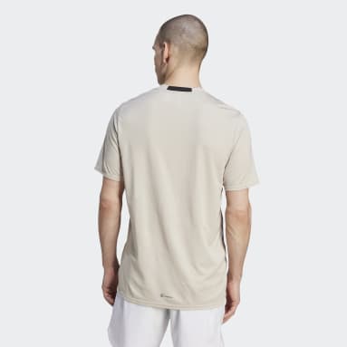 Men Training Beige AEROREADY Designed for Movement Tee
