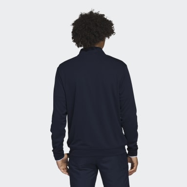 Camisola com Fecho a 1/4 Azul Homem Golfe