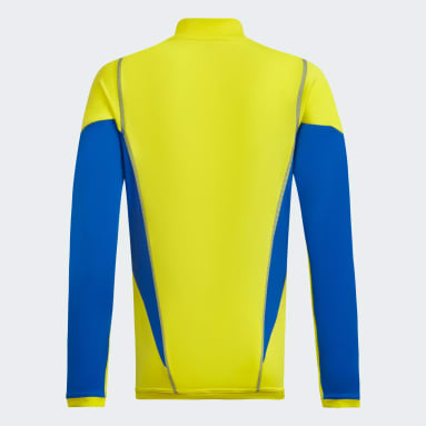 Buzo amarillo hot sale adidas mujer
