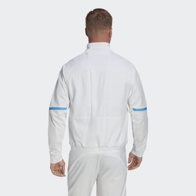 Men Football White Japan Game Day Anthem Jacket