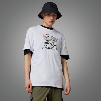 Camiseta Enjoy Summer Graphic Blanco Hombre Originals