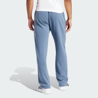 adidas 3 Stripe adicolor Fleece Pants - Blue FM3768 – Trade Sports