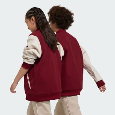 Chaqueta Adicolor VRCT Burgundy Niño Originals