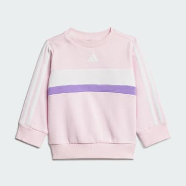 Zestaw Seasonal Essentials Tiberio 3-Stripes Fleece Crew Kids