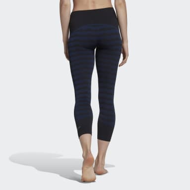 Dam Gym & Träning Blå Marimekko AEROKNIT 7/8 Leggings