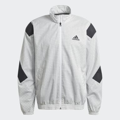 Men Sportswear White adidas Sportswear Primeblue Track Top