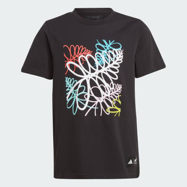 Camiseta All Blacks Graphic Negro Niño Rugby