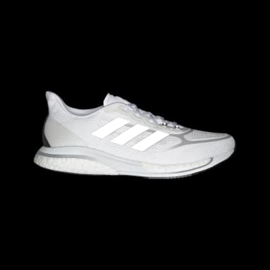 Men Running White Supernova+ Shoes