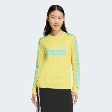 Graphic Soccer Bodycon Long Sleeve Jersey