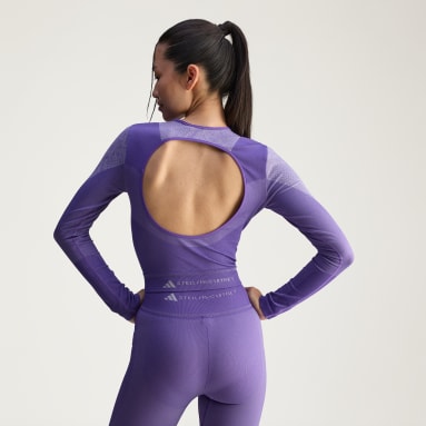 Haut de yoga manches longues Seamless adidas by Stella McCartney