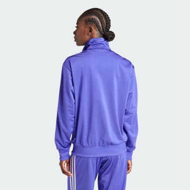 Casaco Largo Firebird Adicolor Classics Roxo Mulher Originals