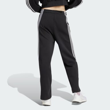 Women Sportswear Black Future Icons 3-Stripes Open Hem Pants