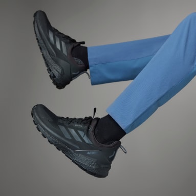 ผู้ชาย TERREX สีดำ รองเท้าเดินป่า Terrex Free Hiker 2.0 Low GTX