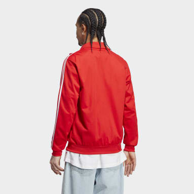 Chaqueta Deportiva Adicolor Classics Beckenbauer Primeblue Rojo Hombre Originals