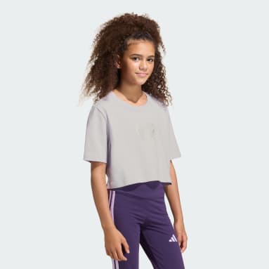 CAMISETA RECORTADA ESTAMPADA EVERYDAY GLAM INFANTIL