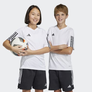 Camisola Competition Tiro 23 Branco Criança Futebol