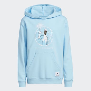 Youth Basketball Blue Frozone Hoodie