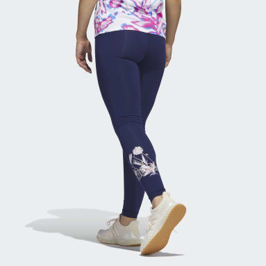 Mallas Bloom Corte Alto Azul Mujer Sportswear