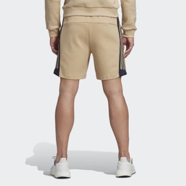 Shorts Future Icons 3 Tiras Beige Hombre Sportswear