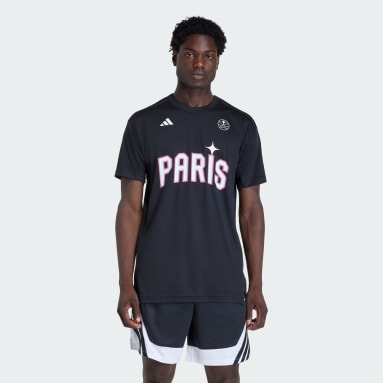 PARIS BASKETBALL WARM UP SHORT SLEEVE JERSEY MEN