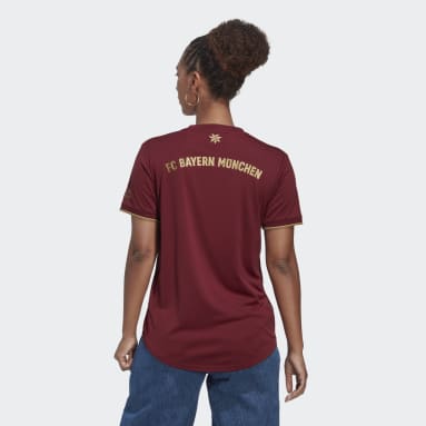 Women Football Burgundy FC Bayern 22/23 Wiesn Jersey