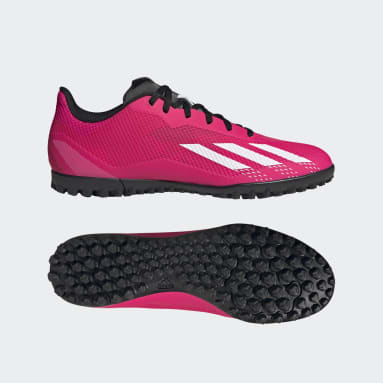 Zapatos de Fútbol X Speedportal.4 Césped Artificial Rosado Fútbol
