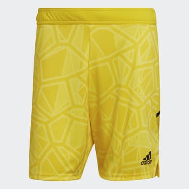 Shorts de Arquero Condivo 22 Amarillo Hombre Fútbol