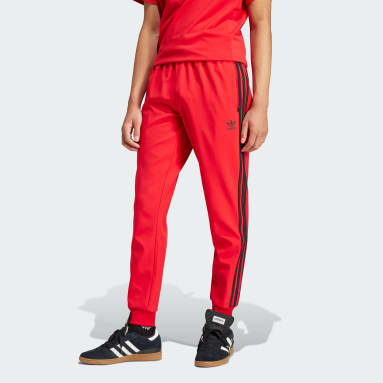Men's Sportswear Red SST Bonded Track Pants