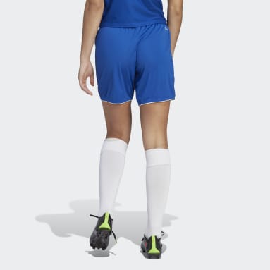 Pantalón corto Tiro 23 League Long-Length Azul Mujer Fútbol