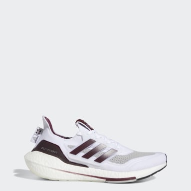 Running White Mississippi State Ultraboost 21 Shoes