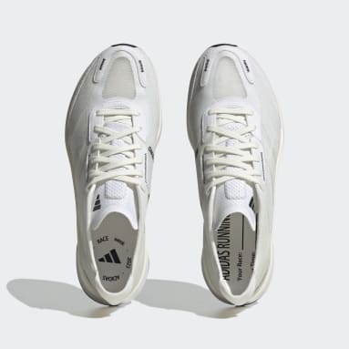 ผู้ชาย วิ่ง สีขาว รองเท้า Adizero Boston 11